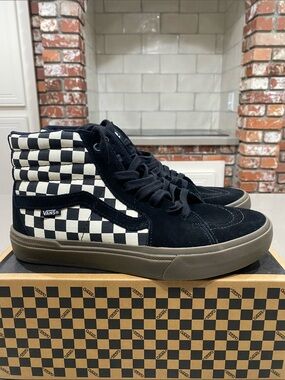 NIB vans checkered box skate hi size 8.5 womens 10